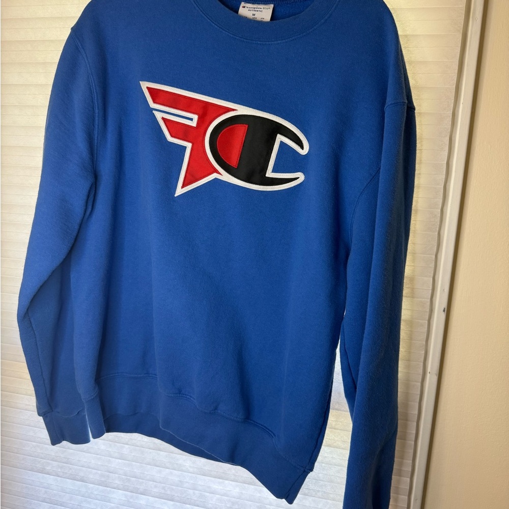 Faze Clan Champion Blue Sweater